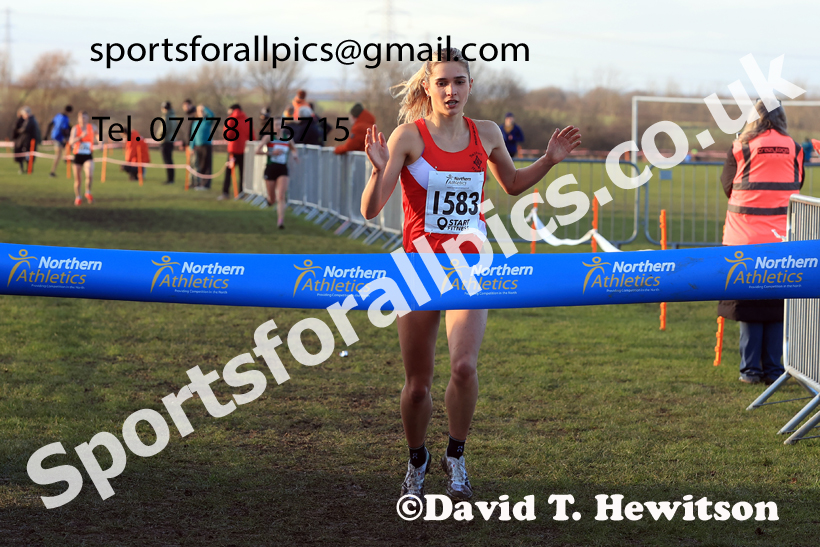 Senior Womens 2026 Northern Cross Country Champs., Pontefract Racecourse, Pontefract. Photo: David T. Hewitson/Sports for All Pics